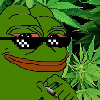 🍁 emoji $HIGH Telegram sticker 5 of 7