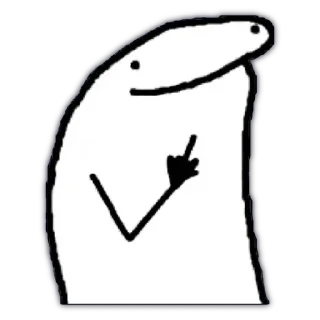 🖕 emoji Cartoon Art - @JoseA132 — @stckrRobot Telegram sticker 2 of 115