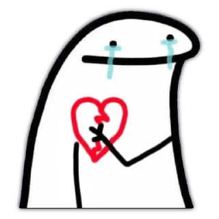 💔 emoji Cartoon Art - @JoseA132 — @stckrRobot Telegram sticker 21 of 115