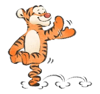 😊 emoji 由Lommy作畫♪小熊維尼 Telegram sticker 20 of 40