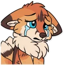 😢 emoji Haruki Sticker Pack Telegram sticker 10 of 34