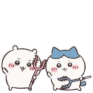 😊 emoji Chiikawa Stickers Vol.4 Telegram sticker 12 of 30
