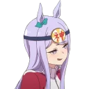 😏 emoji Uma Musume Telegram sticker 24 of 67