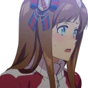 😨 emoji Uma Musume Telegram sticker 20 of 67