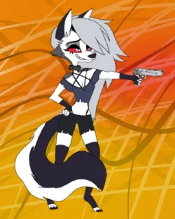 🔫 emoji Loona Helluva Boss Telegram sticker 17 of 24