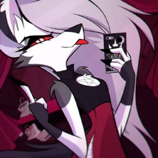 🖕 emoji Loona Helluva Boss Telegram sticker 8 of 24