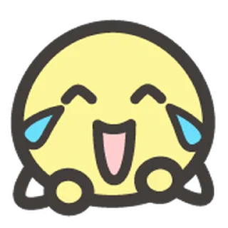 ⭐ emoji 🍭yellow smile @Mycute_stickers Telegram sticker 6 of 40