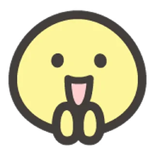 ⭐ emoji 🍭yellow smile @Mycute_stickers Telegram sticker 16 of 40