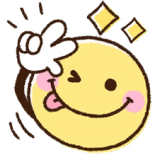 ⭐ emoji 🍭Happy smile @Mycute_stickers Telegram sticker 9 of 40