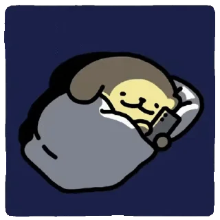 😊 emoji Baby Retriever daily life (Maltese 線條小狗) @kal_pc Telegram sticker 24 of 24