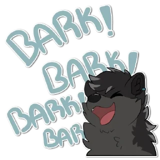 🐺 emoji Mery Telegram sticker 20 of 87