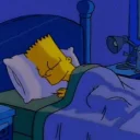 😴 emoji Simpsons Telegram sticker 10 of 120