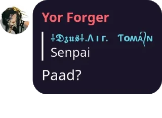 🙂 emoji Senpai sticker pack Telegram sticker 7 of 14