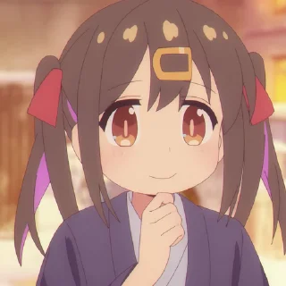 😟 emoji oniimai_ani_12 @mahirochan Telegram sticker 12 of 50
