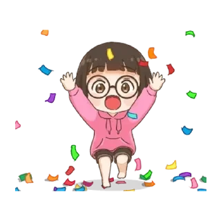 😊 emoji Nana-chan! Telegram sticker 16 of 24