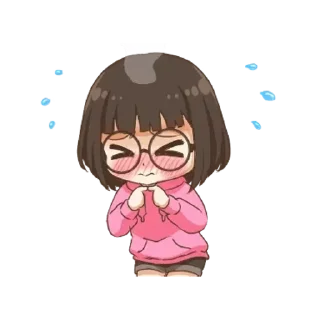 😊 emoji Nana-chan! Telegram sticker 18 of 24