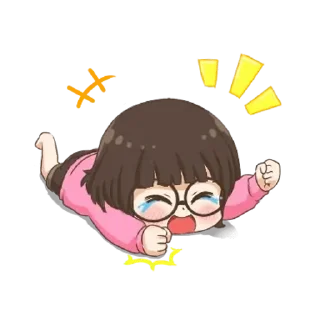 😊 emoji Nana-chan! Telegram sticker 15 of 24