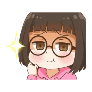 😊 emoji Nana-chan! Telegram sticker 12 of 24
