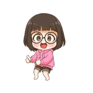 😊 emoji Nana-chan! Telegram sticker 1 of 24