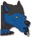 Sticker from Midnight Wolf