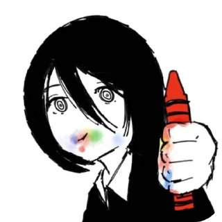 👍 emoji @NamiiAgiota voltou a Fazer figurinhas Telegram sticker 16 of 34