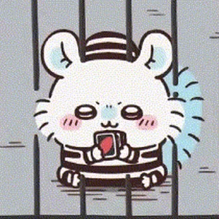 😊 emoji chiikawa囚人篇飛鼠 Telegram sticker 12 of 17