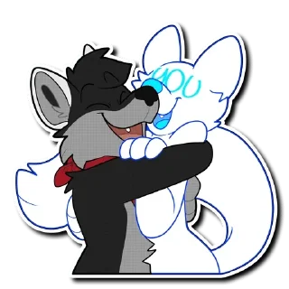 🤗 emoji Kitsunetsuki's favs 10 — @stckrRobot Telegram sticker 7 of 120