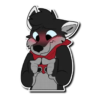 😳 emoji Kitsunetsuki's favs 10 — @stckrRobot Telegram sticker 14 of 120