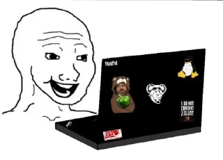 🐧 emoji Linux The Best - @CursosDevs Telegram sticker 12 of 50