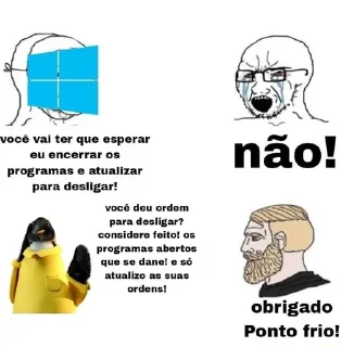 🐧 emoji Linux The Best - @CursosDevs Telegram sticker 22 of 50