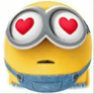 😍 emoji minion Telegram sticker 12 of 32
