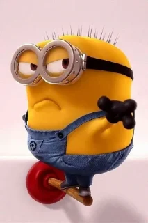 🤬 emoji minion Telegram sticker 7 of 32