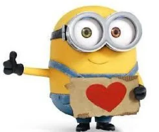 💞 emoji minion Telegram sticker 5 of 32
