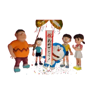 😊 emoji Stand by Me Doraemon Telegram sticker 9 of 24