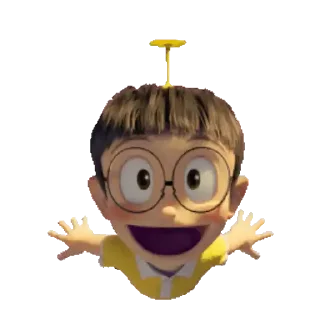😊 emoji Stand by Me Doraemon Telegram sticker 14 of 24