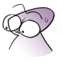 😱 emoji disheveled idiot Telegram sticker 13 of 15