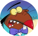 😦 emoji The Angry Beavers Telegram sticker 23 of 58