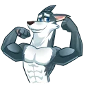 💪 emoji Haskell Telegram sticker 12 of 20