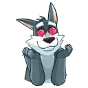 😍 emoji Haskell Telegram sticker 9 of 20