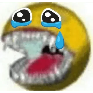 😭 emoji sad — @stckrRobot Telegram sticker 12 of 27