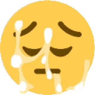 😔 emoji sad — @stckrRobot Telegram sticker 23 of 27