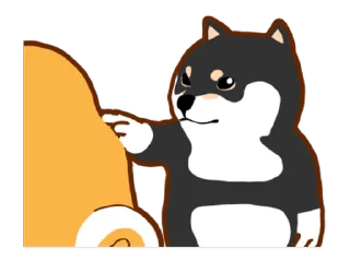 😊 emoji 阿柴們的狗哩狗氣日常第六彈 Telegram sticker 24 of 24
