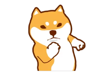 😊 emoji 阿柴們的狗哩狗氣日常第六彈 Telegram sticker 19 of 24