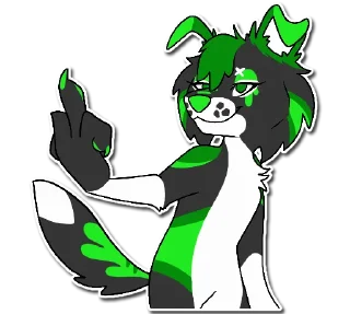 🖕 emoji Viper (@MarathonMutt) Telegram sticker 11 of 16