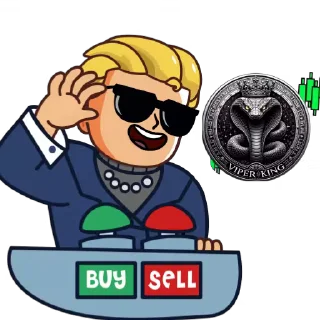 🤑 emoji Viper King Telegram sticker 18 of 18