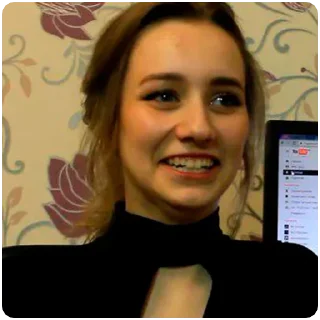 😕 emoji Russian girl ¦ @figurinhasWa Telegram sticker 11 of 41