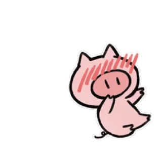 😊 emoji 為什麼是豬呢2 @kal_pc Telegram sticker 8 of 24