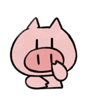 😊 emoji 為什麼是豬呢2 @kal_pc Telegram sticker 22 of 24