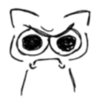 ⛱️ emoji i am just a fish Telegram sticker 6 of 115