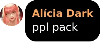 Sticker from Alícia's ppl pack